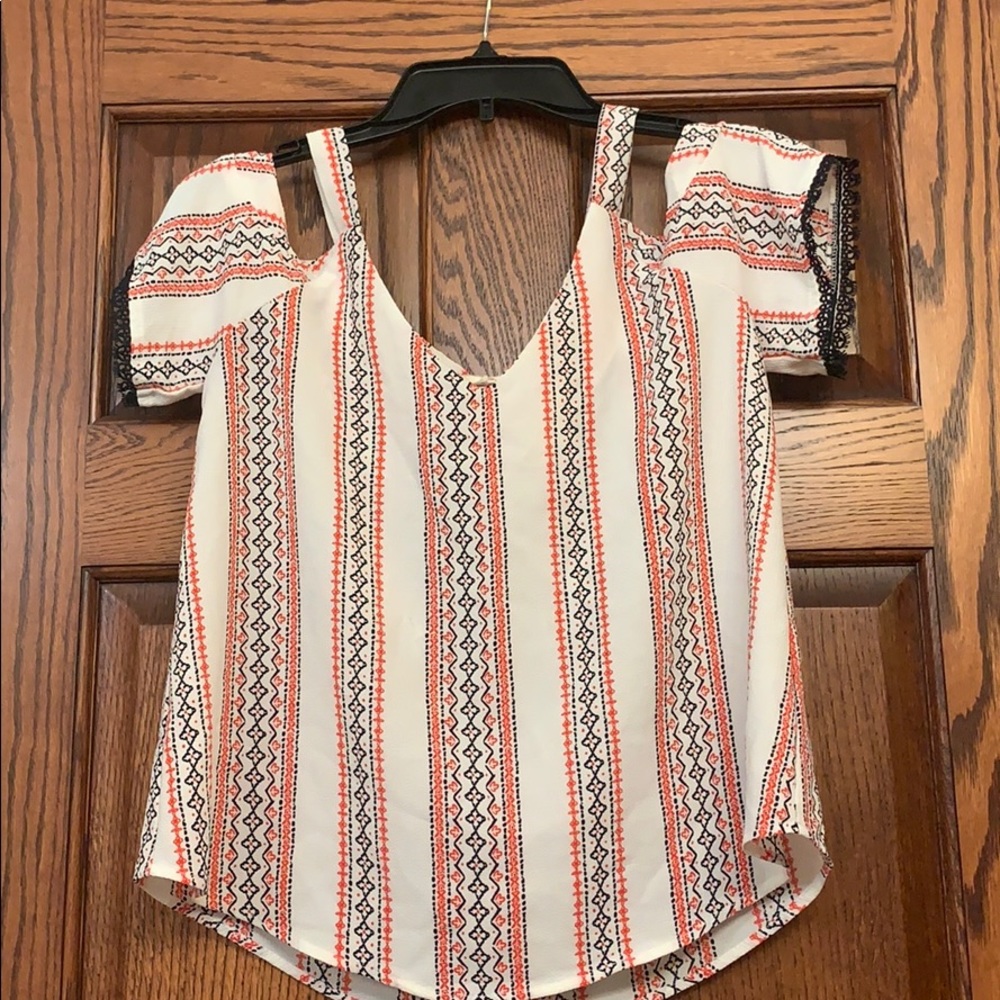 Off the shoulder shirt